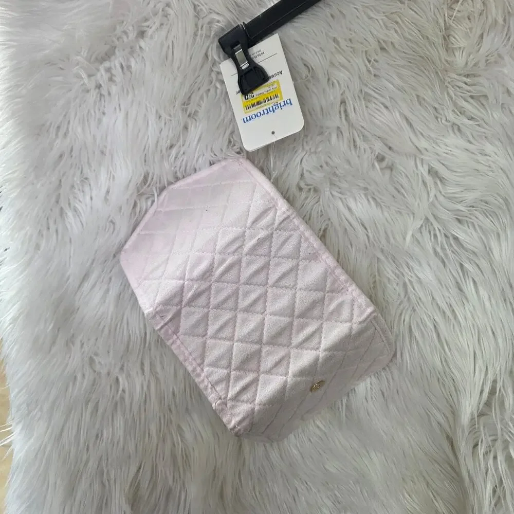 Brightroom Foldable Travel Accessory Organizer Pink 14inX6.5in